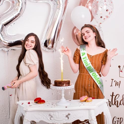Martini Green A Tini Bit Older Birthday Sash