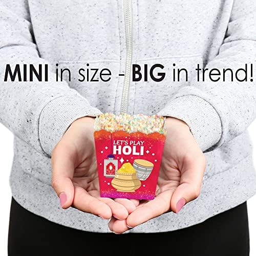 Big Dot of Happiness Holi Hai Party Candy Boxes Set of 12