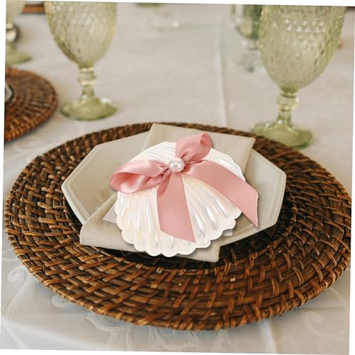 PRETYZOOM 30pcs Shell Shape Candy Boxes for Wedding and Party Favors