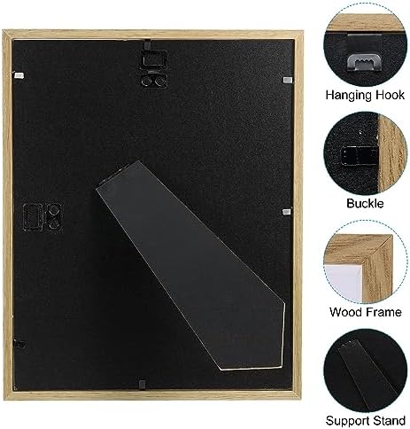 PATIKIL 8x12 Shadow Box Frame with Acrylic and Wood