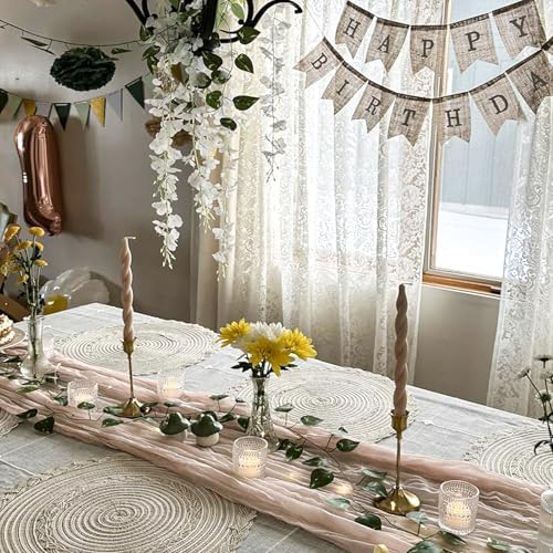 12 Pcs Clear Glass Tea Light Candle Holder Set