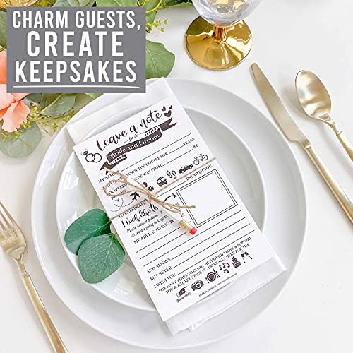 Hadley Designs 25 Wedding Advice Cards For Bride And Groom