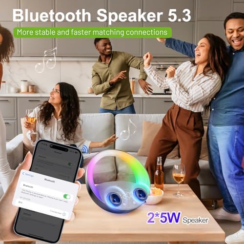 Bluetooth Alarm Clock with Sunrise Simulation and Night Light