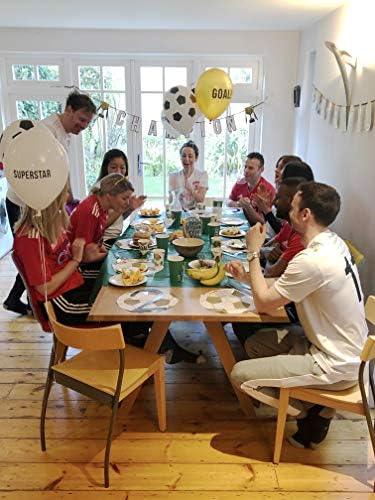 Talking Tables Soccer Plates Pack of 12