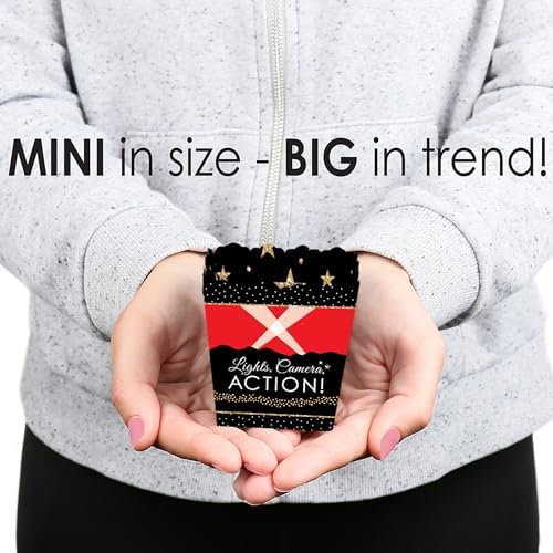 Big Dot of Happiness Red Carpet Party Favor Boxes Set of 12