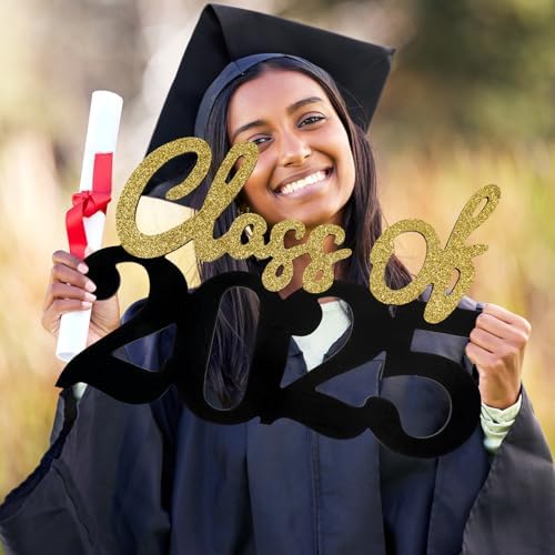 2025 Graduation Wooden Sign Gold 1575x984 Inches