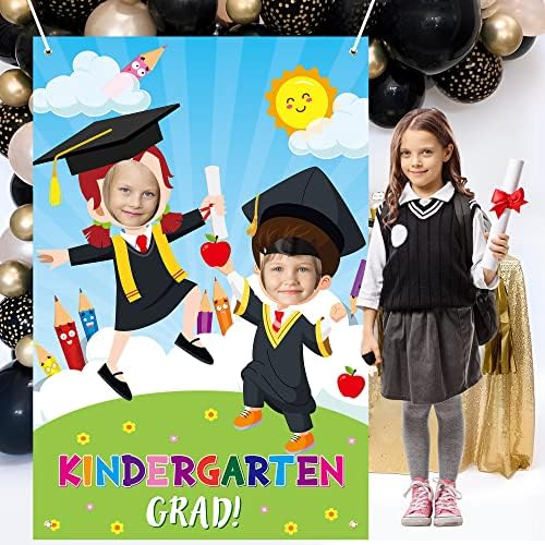 WATINC Kindergarten Graduation Photo Prop Frame