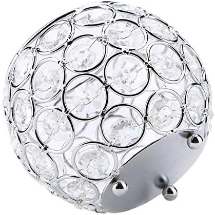 Crystal Candle Holder Round Bowl Tabletop Decor