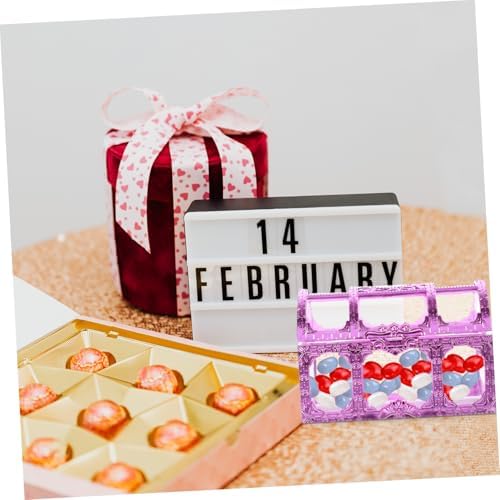 12pcs Treasure Box Candy Container for Wedding and Party Favors