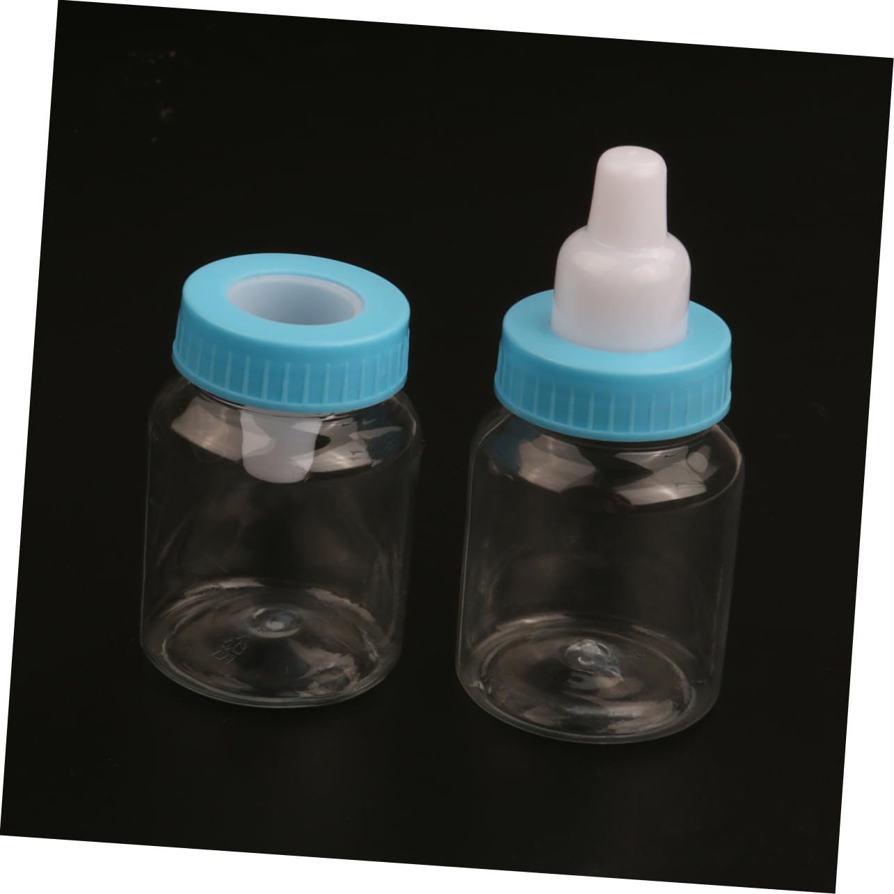 12pcs Blue Mini Candy Bottle Shower Favors