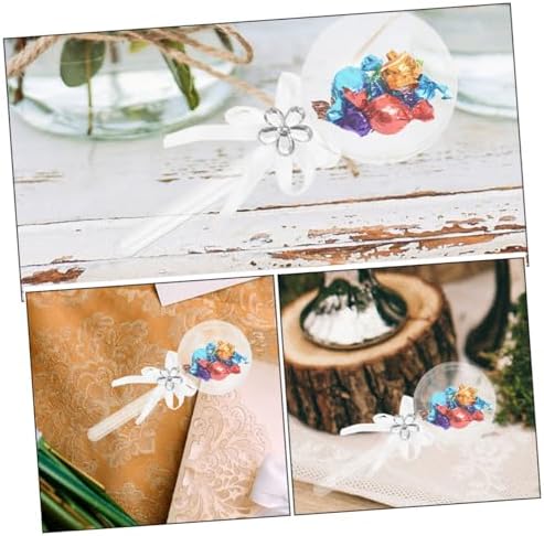 PRETYZOOM 24pcs Transparent Fairy Candy Boxes for Party Favors and Snacks