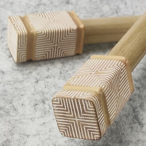 SKYPLUS LIVING Decorative Curtain Rod Finials Set of 2