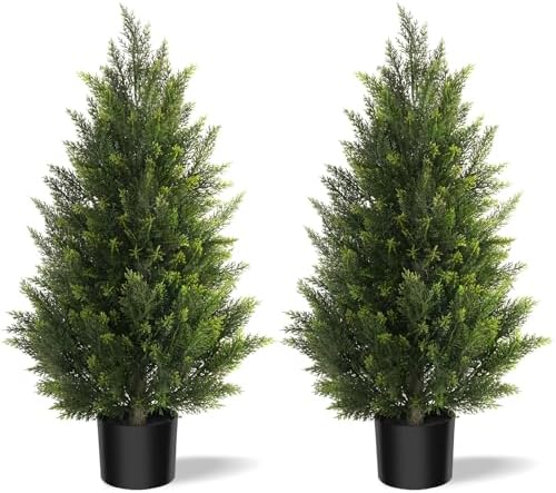 Vitalismo Outdoor Cedar Topiary Tree 3ft