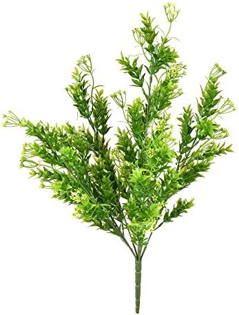 Vickerman Artificial Green Spirea Bush 20 Inches UV Resistant