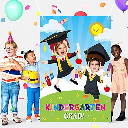 WATINC Kindergarten Graduation Photo Prop Frame