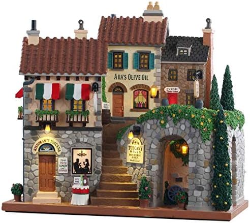 Lemax 10 Inch Tuscany Hills Facade 85320 1