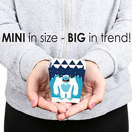 Big Dot of Happiness Yeti Party Favor Boxes Set of 12