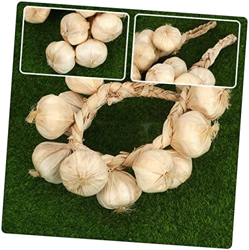 2Pcs Lifelike Artificial Garlic Strings Halloween Decor