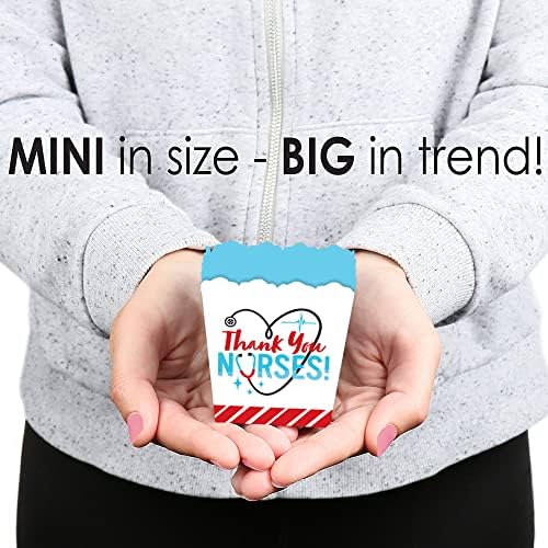 Thank You Nurses Mini Candy Favor Boxes Set of 12