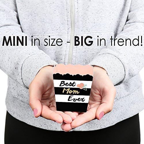 Big Dot of Happiness Best Mom Ever Party Favor Boxes 12 Pack