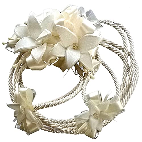Wedding Lasso with Handmade Lilies