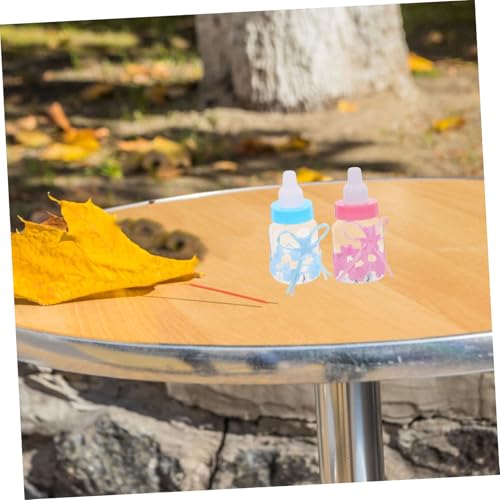 PRETYZOOM 12pcs Shower Candy Boxes Fillable Mini Bottles Party Favors