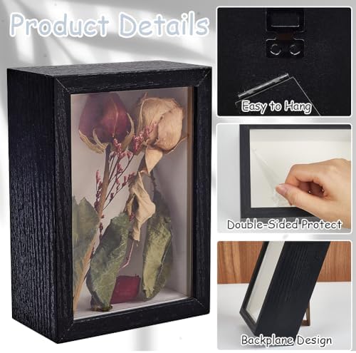 Shadow Box Frame for Dried Flowers and Keepsakes 64x45x25 Inch