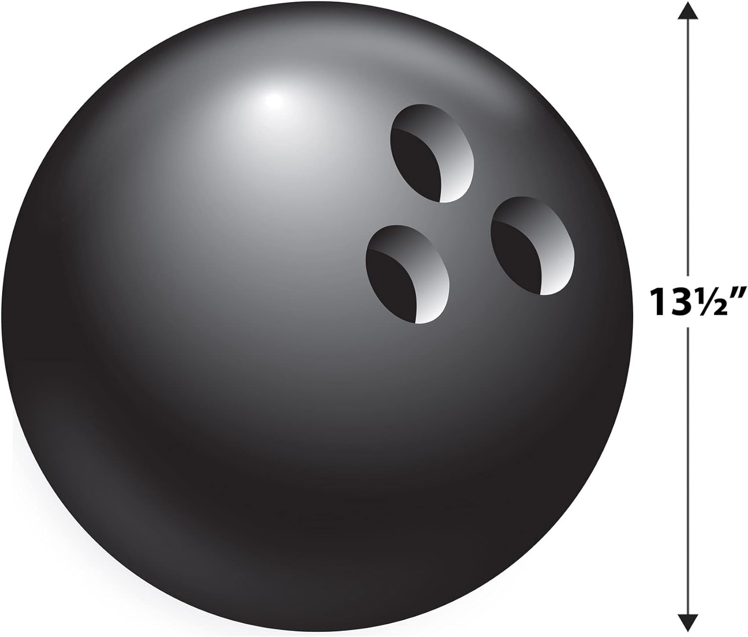 Beistle 6 Piece Durable Cardstock Bowling Decorations