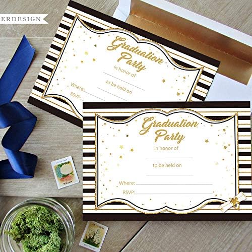 Omgouue Graduation Party Invitations 32Ct