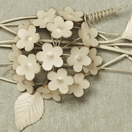 Touch of Class Creamy Gold Hydrangea Wall Sculpture