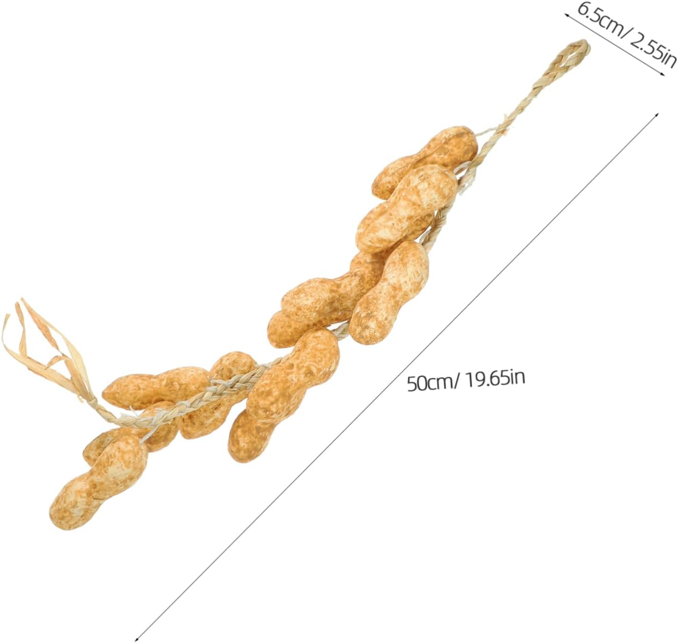 5pcs Realistic Faux Peanut String Decor Photo Props