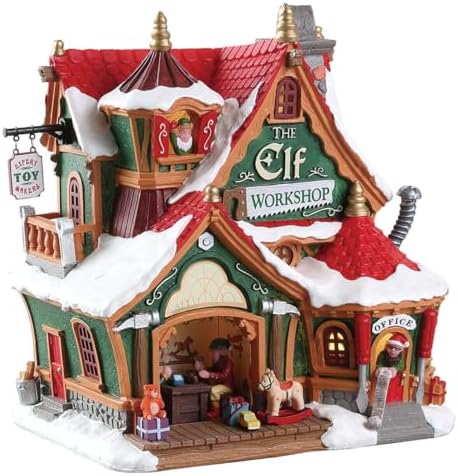 Lemax 75291 Elf Workshop Lighted Building