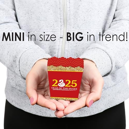 Big Dot of Happiness Party Mini Favor Boxes - Set of 12