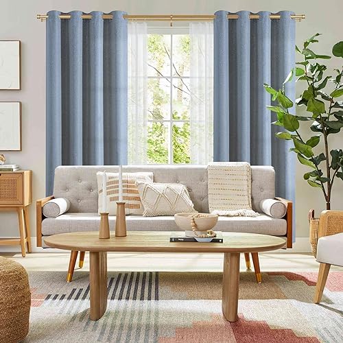 Joodxoe Double Curtain Rods 36-72 Inch Telescoping Warm Gold