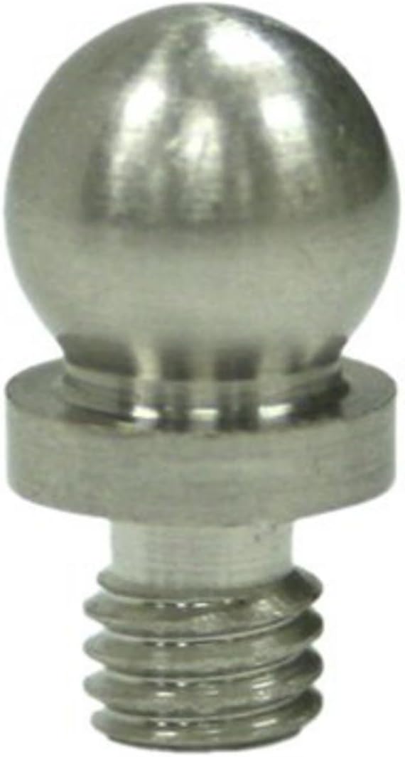 Deltana Ball Tip Solid Brass Cabinet Finial Set of 10 Antique Brass