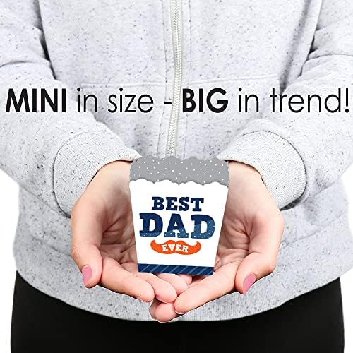 Big Dot of Happiness Happy Fathers Day Mini Candy Boxes Set of 12