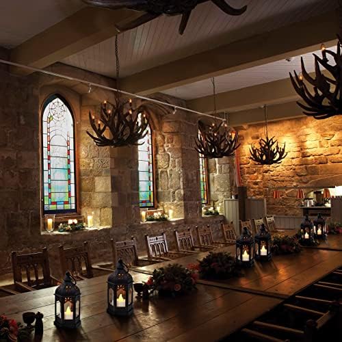 SHYMERY Decorative Candle Lantern Set of 6