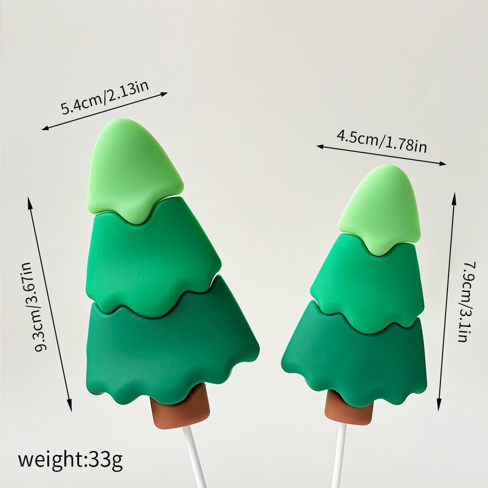 22pcs Wildlife Party Birthday Cake Decorations