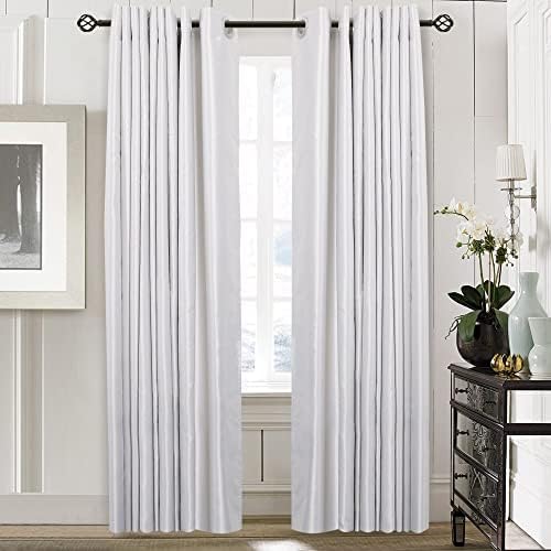 VOREFF Twisted Cage Curtain Rod Finials Set of 2 Coffee Brown