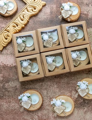 50 Piece Candle Gift Set for Weddings and Parties