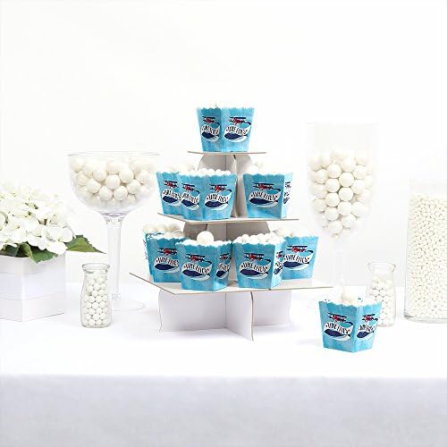 Big Dot of Happiness Airplane Party Favor Boxes 12-Pack