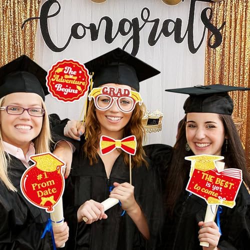 Class of 2025 Graduation Photo Booth Props Set