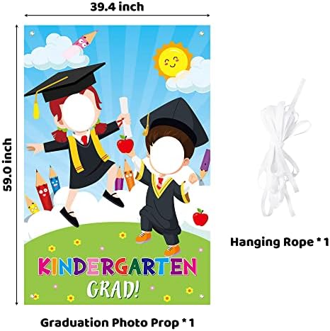 WATINC Kindergarten Graduation Photo Prop Frame