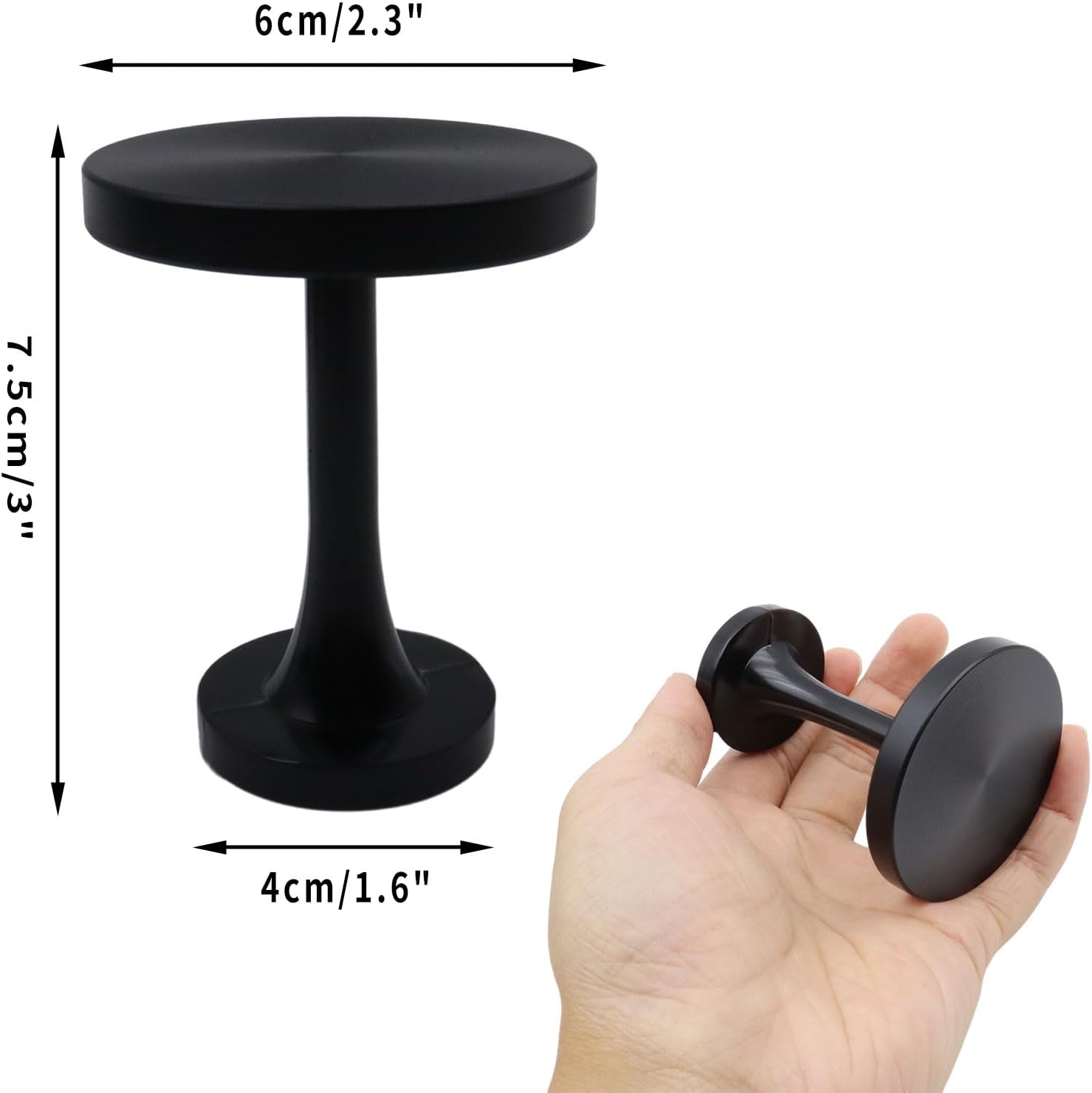 Shonmogar Black Zinc Alloy Curtain Tiebacks 2 Pack