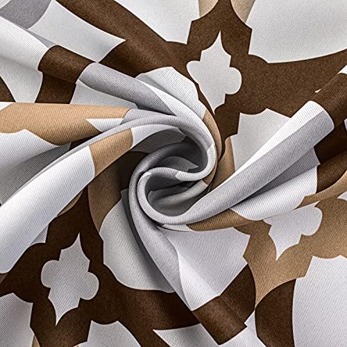 DriftAway Alexander Pattern Blackout Valance 52x14 Inches