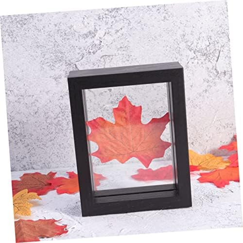 1Pc Double-sided Glass Photo Frame for Dried Flowers Leaves DIY Display