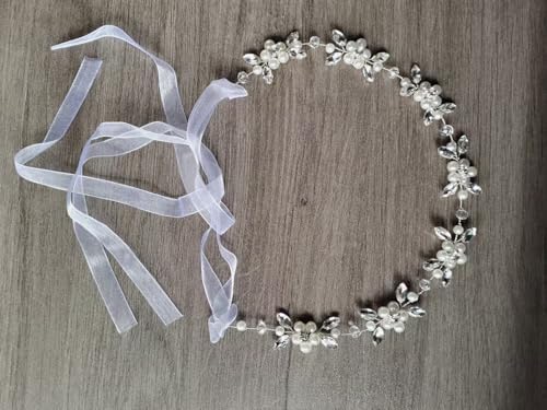 Flower Girl Basket with Headband for Wedding