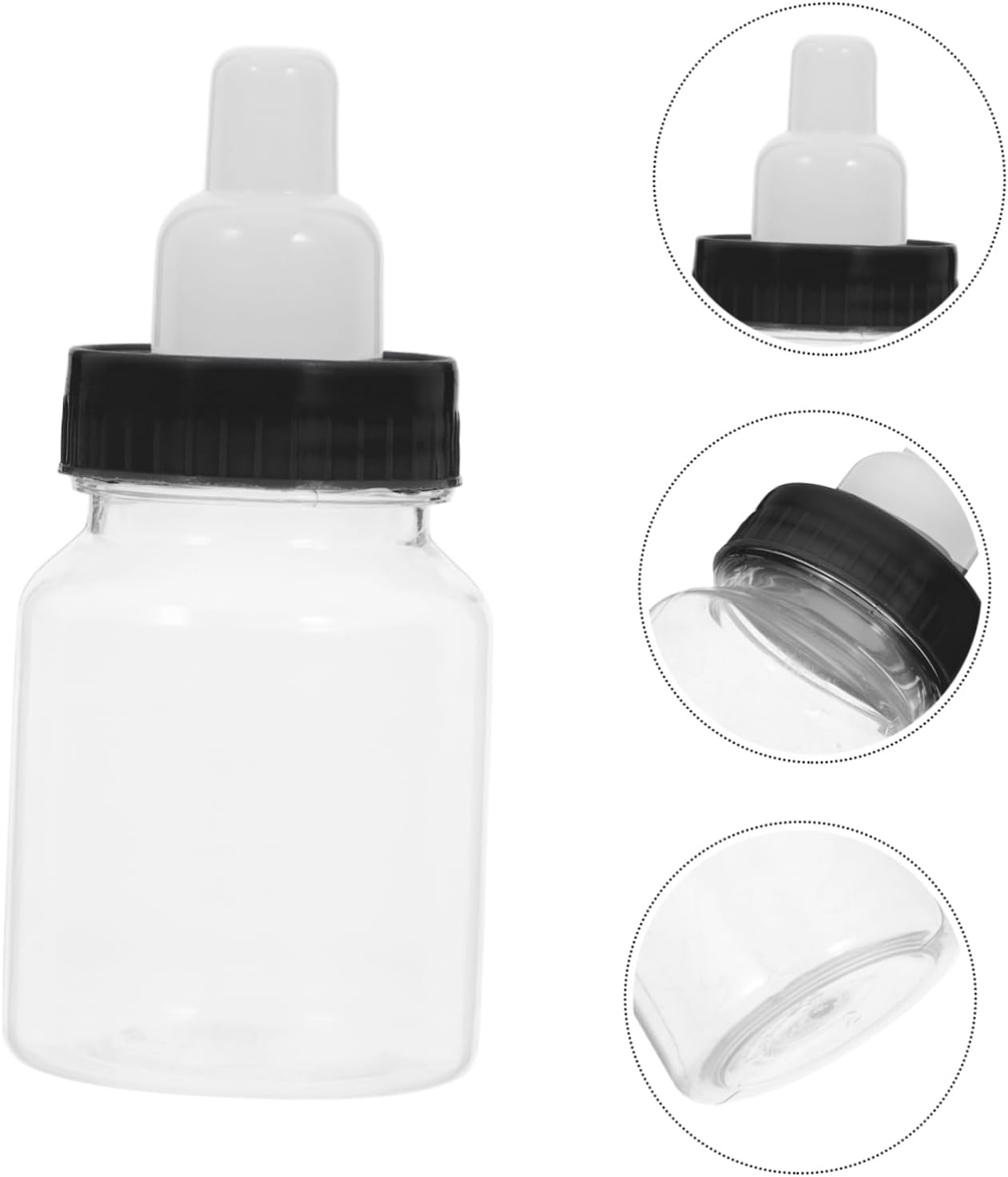 Unomor 12Pcs Shower Bottle Candy Favor Boxes