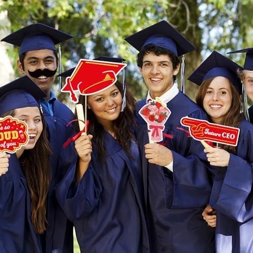 Class of 2025 Graduation Photo Booth Props Set