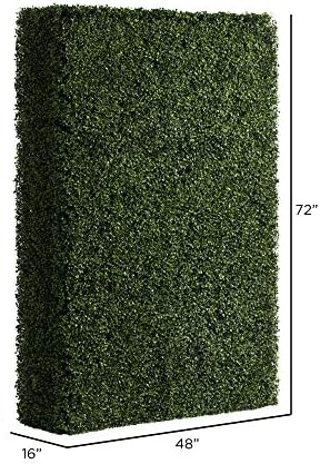 Vickerman 72 x 48 x 16 Artificial Boxwood Hedge
